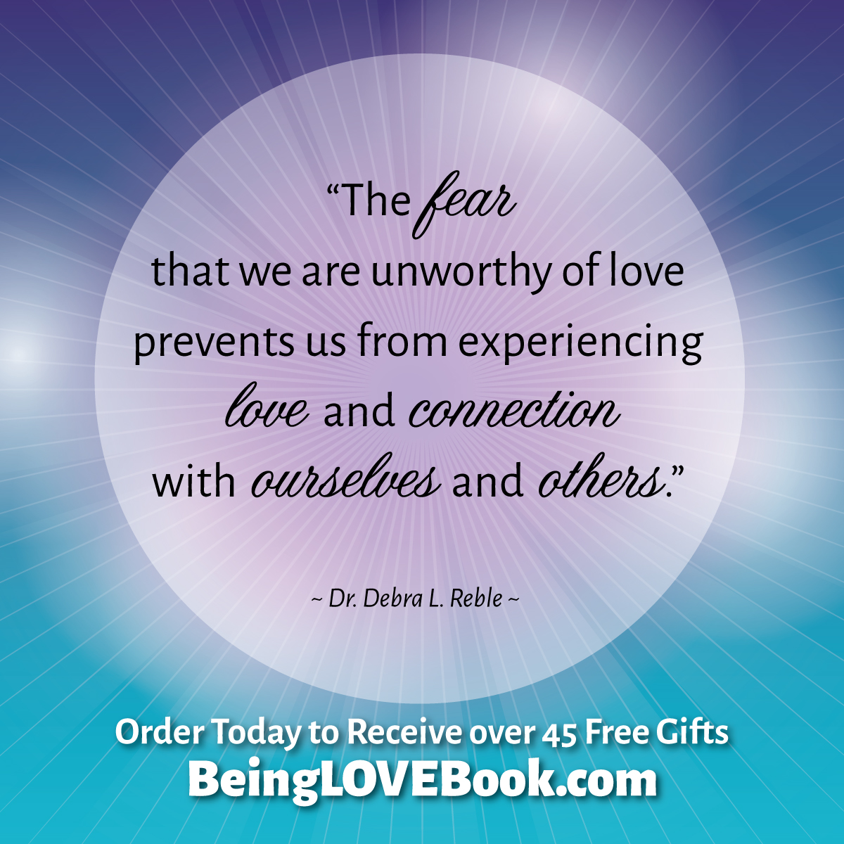 A manifesto of Love! Order your copy of #BeingLove by Dr. Debra Reble today and receive over 45 personal and spiritual development gifts--for a LIMITED TIME! www.BeingLoveBook.com