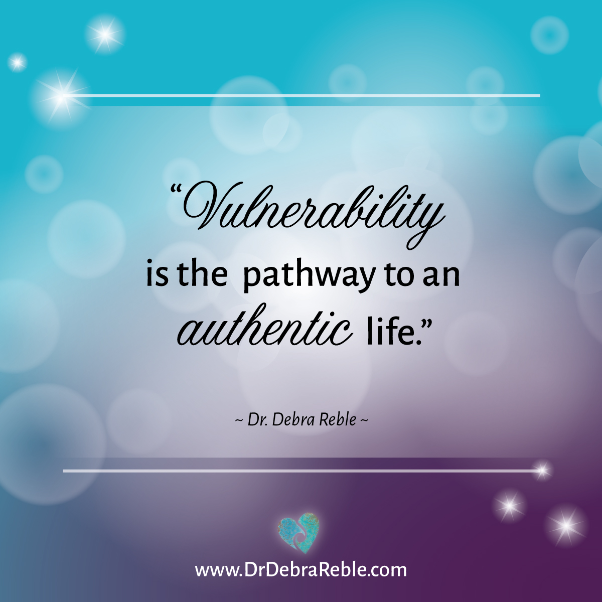Dr. Debra Reble Inspiring Quote
